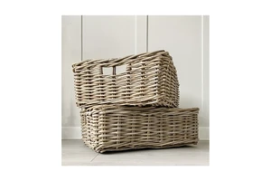 New Rattan Basket for Home Organization and Gift Basket Making from Blue Lotus Superior Material and Safe