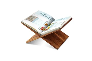 Multi-Purpose Desktop-Style Book Display & Storage Rack for Kitchen Study Hotel Use