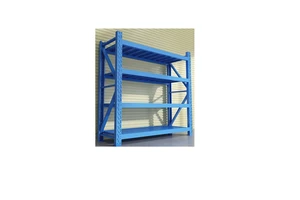 Medium Duty Industrial Steel Storage Rack with Corrosion Protection Easier Install Without Screws