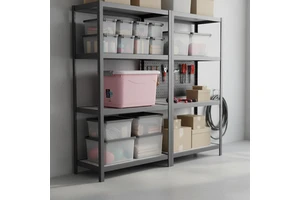 Customizable Size Stackable PP Plastic Eco-Friendly Heavy Duty Clothing & Toys Storage Box for Garage Kitchen Bathroom & Bedroom
