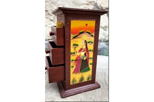 Ethnic Indian Classic Multifunction Decorative Storage Box with <2cm Dimensional Tolerance Made in India