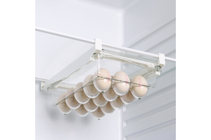 WOKA Kitchen Storage Good PET Material Transparent Plastic Refrigerator Food Drawer Box Drawer Type Storage