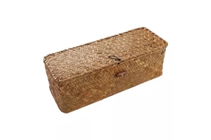 Best Seller 3D Pull Out Rattan Picnic Hamper 3 Layer Hanging Wicker Moses Storage Basket for Cane Tray