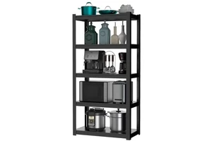 High Quality Slotted Angle Steel Rack With Inner Gourd Hole For Storage