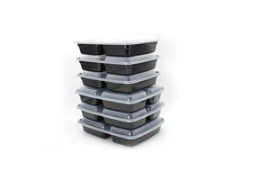 12oz 16oz 24oz 28oz 32oz 38oz Packaging Take Away Food Container Food Grade Pp Disposable Plastic Lunch Box Meal Prep With Lid
