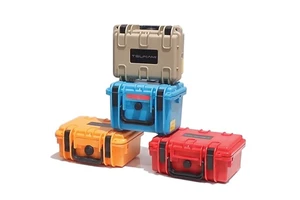 Customizable Outdoor Waterproof Shockproof Tactical Protective Case Plastic Hard Small Case With Foam