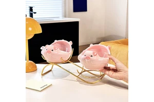 Entrance Key Storage Entryway Ornament High-end Little Pig Home Living Room Shoe Cabinet Decoration Housewarming Gift
