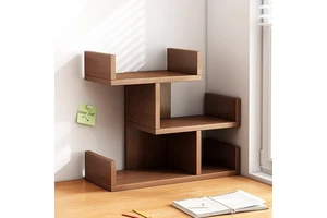 Multi-Layer Tree-Shaped Storage Rack Simple Standing Type Office Organizer for Student Home Bedroom Living Room or Office