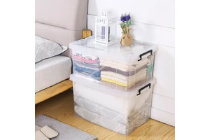 Cheap OEM Available Home pp File Storage Container Boxes Bin Plastic Box with Handle
