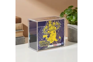 Factory Transparent Acrylic Elite Trainer Box Collection Protection Display ETB Acrylic Case With Strong Magnet Lid