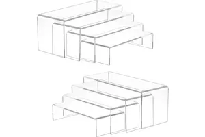 Acrylic Storage Rack Multiple Sizes Available Customizable
