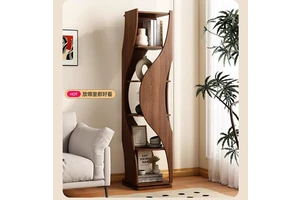 Creative Living Room Display Rack, Artistic Floor Design, Storage Rack, Simple Rotating Storage Rack, Home Decoration