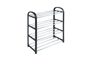 New Multifunctional Shoe Rack Metal Multi-layer Storage Rack Simple Vertical Display Home Storage Shoe Rack