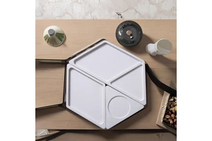 High Quality Concrete Material Household Hotel Multi Purpose Storage and Decoration Hexagonal Storage Combination Storage