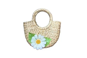 Top Seller Classic Style Light Brown Woven Storage Basket Water Hyacinth Rattan Door Gift Home Made Vietnam Holiday TUYET DUNG