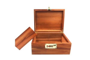 Boho Style Decorative Wooden Storage Box