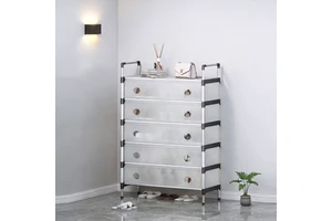 Plastic Dustproof Floor-Standing Shoe Rack Storage Cabinet Space-saving for Dormitory and Household Use