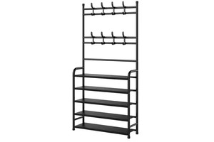 Bangke Home Furniture Steel Shoe Rack Iron Living Room Cabinets for Hotel or Gym Metal Material for Living Room Use