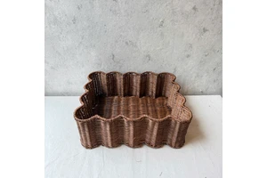 UNIQUE CLASSIC BEAUTIFUL BAMBOO HANGING BASKET ECO-FRIENDLY BAO MINH WHOLESALE