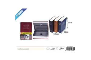 Book-Shaped Decorative Storage Box Accessory