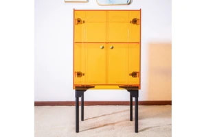 Furniture Acrylic Storage Cabinet Home Decor Modern Living Room Cabinet Storage
