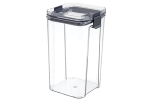 PET Airtight Eco-Friendly Food Storage Containers Plastic Cereal Containers Easy Buckle Lids 0-1L Capacity Kitchen Pantry