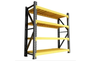High Quality Storage Shelf 100kg /layer Garage Shelves Low Price Adjustable Warehouse Rack