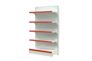 High Quality Heavy-Duty Double-Sided Supermarket Rack Customizable Multi-Layer Steel Shelf Factory Price