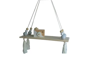 Indoor Wall Hanging Solid Wood Storage Board Room Decoration