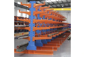 The Cantilever Rack for Warehouse Storage Has Strong Load-bearing Capacity for Long Goods Multiple Arms Save Space