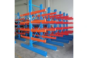 Knock Down Cantilever Storage Rack Portable Modular Steel Racking System for Job Site and Warehouse Temporary Storage