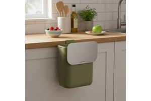 SY Small Size 7-9 Liter Capacity Water Resistant Kitchen & Outdoor Use Compost Bin Plastic Waste Bin Trash Can With Lids