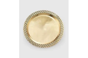 Premium Quality Iron Metal Tray with Handles Multipurpose Serving and Storage Tray for Home Decor Available at Best Price