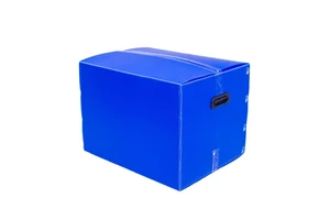 Seastar Foldable Durable Recyclable Environment-friendly Corrugated PP Plastic Box Storage Corflute Box