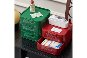 Wholesale Eco-Friendly Plastic Transparent Space-Saving Clothing Desktop Drawer Organizer Mini Stackable Drawers Box Office