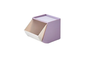 Multifunctional Plastic Desktop Organizer Storage Box Snacks Tea Coffee Bags