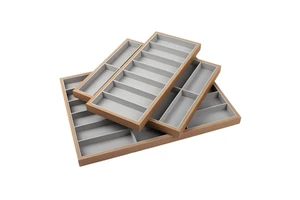 Wholesale Wooden Square Multifunction Decorative Display Trays & Storage Boxes