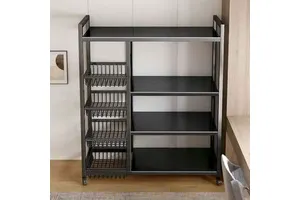 Factory Wholesale Metalen Kitchen Storage Rack Kitchen Storage Rack Storage Holders & Racks