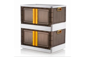 Multicolor DIY Eco-Friendly PP Plastic Durable Wardrobe Almirah 35L Capacity Food Storage Free Standing Chest Drawers Kitchen