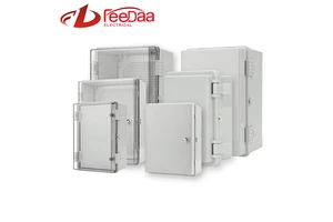 Electronics Instrument Enclosures Ip67 Waterproof Junction Boxs Electrical Abs/Plastic Enclosure Box Control Cabinet With Buckle