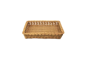 New Wicker Willow Woven Storage Basket Rattan Large Fruit Wicker Baskets for Breads Gifts Storage