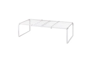 Expandable Metal Shoe Rack Adjustable Tiered Shoe Storage Shelf Space Saving Organizer for Closet Cabinet Entryway Storage