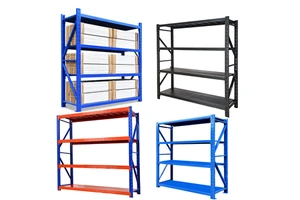 XINANDA Light Duty Stainless Steel Display Rack-Boltless Adjustable Grid Shelves Quick Installation for Retail Warehouse Storage