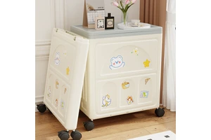 Plastic Storage Drawers Eco-Friendly Foldable Storage Box Kitchen Tools Organizer PP Material Shoe Rack Cabinet