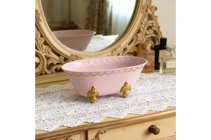 Creative Handmade Metal Standing Type Casual Durable Multifunction Storage Table Home Decor