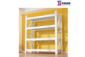 100kg Light Duty Adjustable Storage Rack Heavy Duty Light Rack 100kg Per Layer Warehouse Shelving