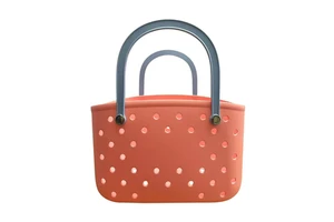 Eco-friendly Foldable Plastic Waterproof Shower & Bath Storage Box Portable Space-Saving Dormitory Toiletry Organizer