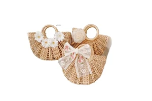 Direct Vietnamese Import TUYET DUNG High Quality Light Brown Water Hyacinth Wicker Basket Classic Style Rattan Handicraft