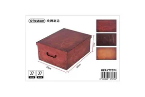 Folding Cardboard Decorative Storage Box 50x39x25 Cm-for Gift Items