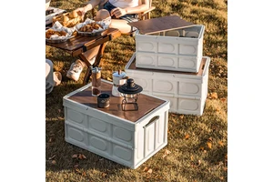 Outdoor Storage Boxes, Car Trunk Organizing Boxes, Car Folding Storage Boxes, Plastic Storage Boxes Can Be Printed with Logos